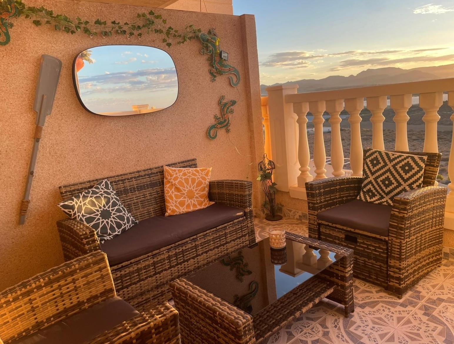 Casa Luna - Sea View Apartment Bolnuevo Bagian luar foto