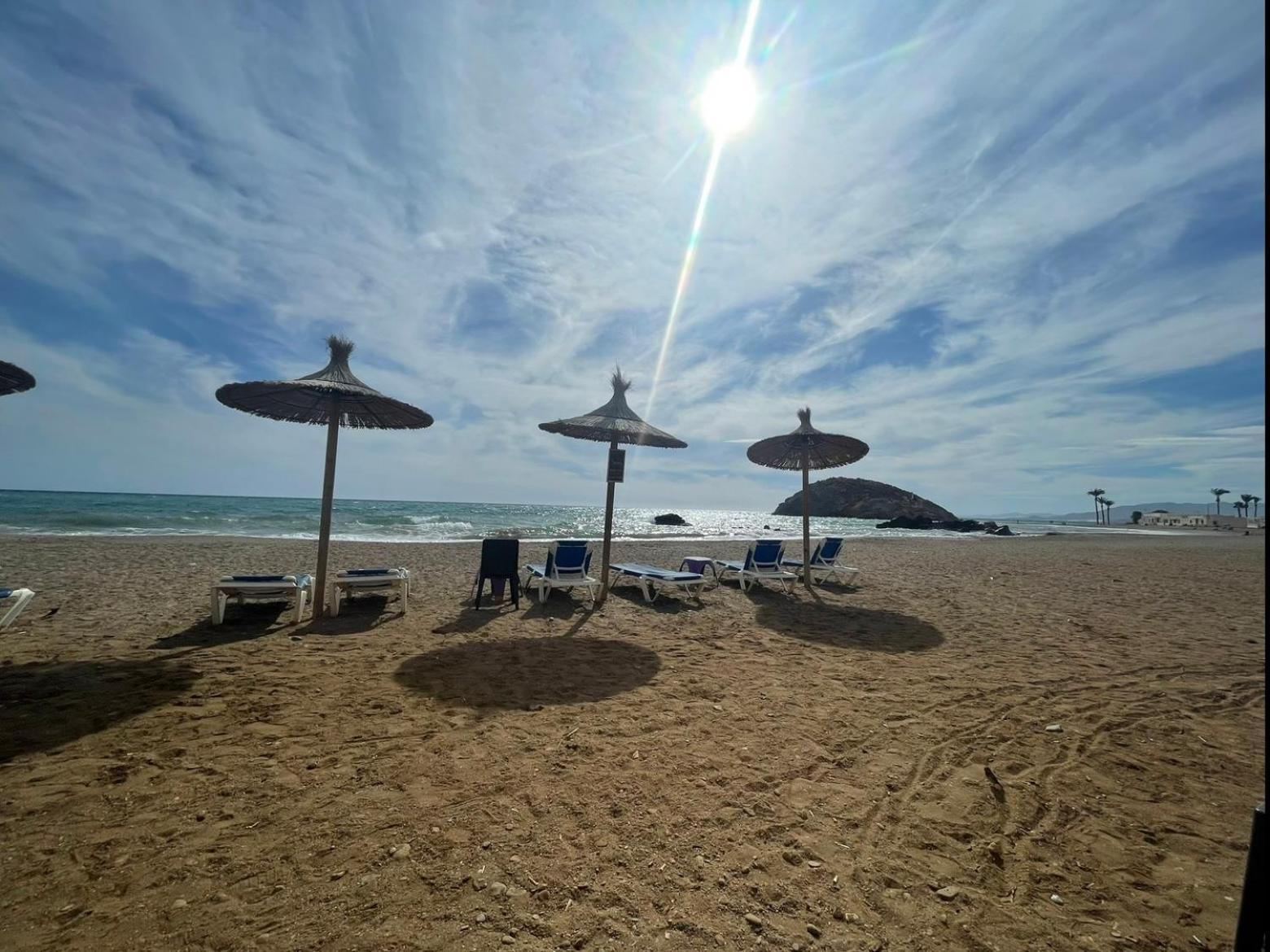 Casa Luna - Sea View Apartment Bolnuevo Bagian luar foto